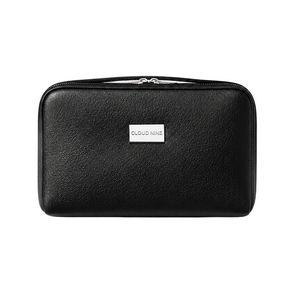 Estuche de cuero negro